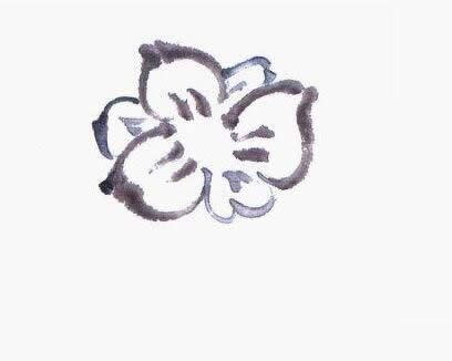 写意国画水仙花画法步骤图