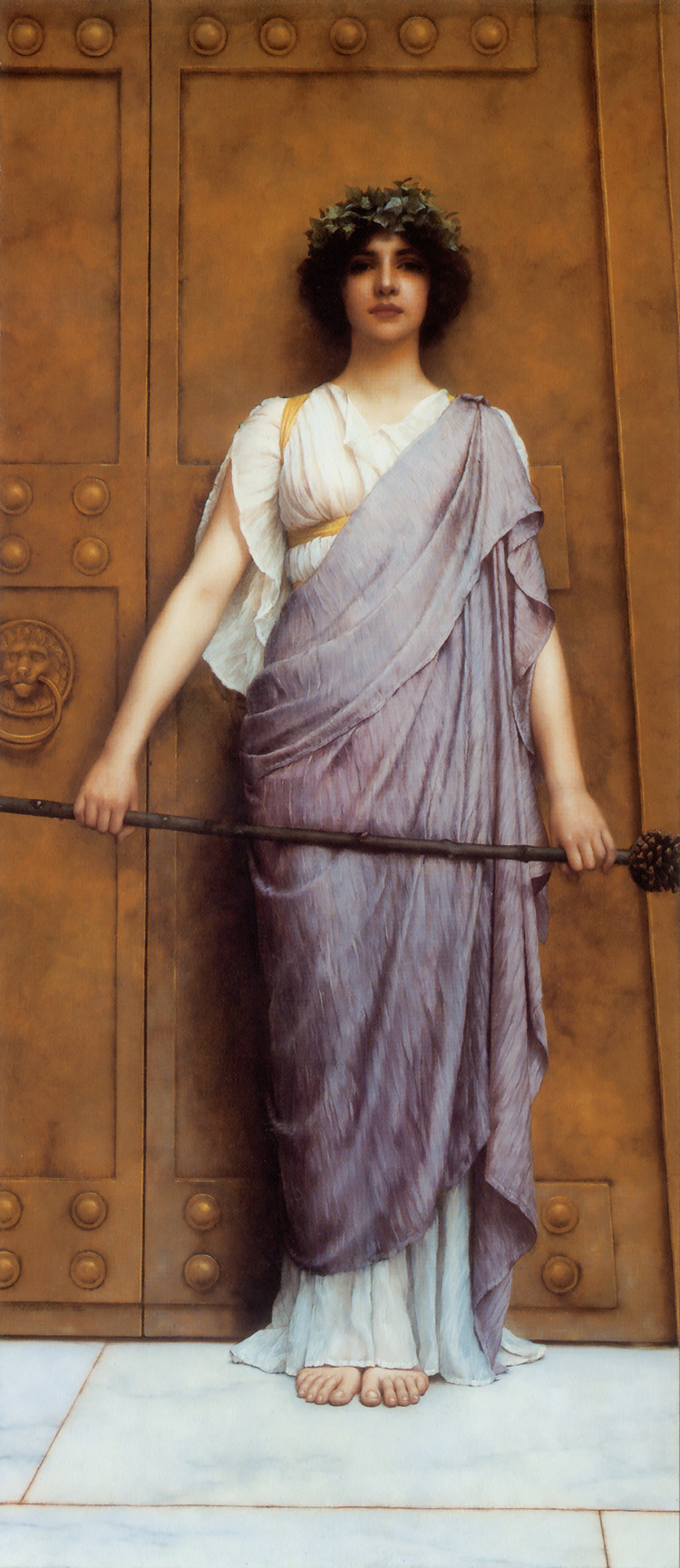 西方/希腊神话：反应希腊妇女的唯美油画