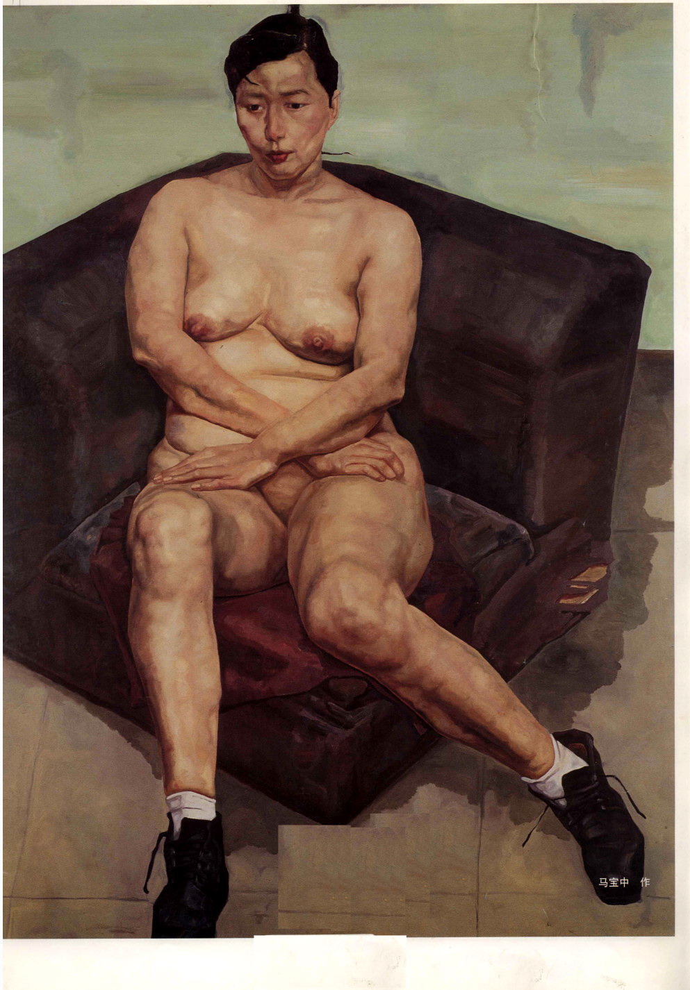 女人体油画欣赏-国内知名画家作品欣赏