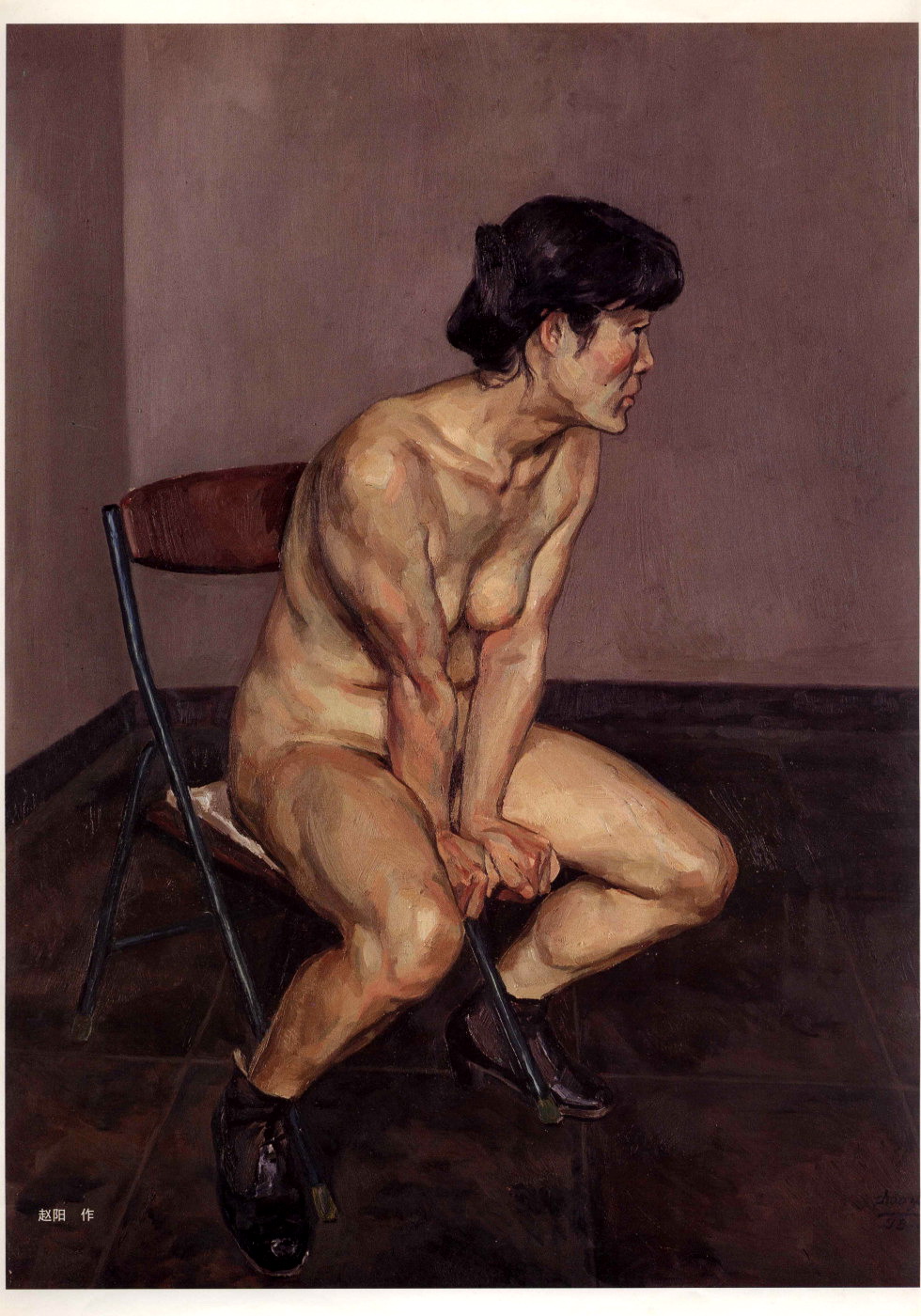 女人体油画欣赏-国内知名画家作品欣赏