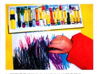 幼儿园创意美术 综合材料篇：刮蜡画