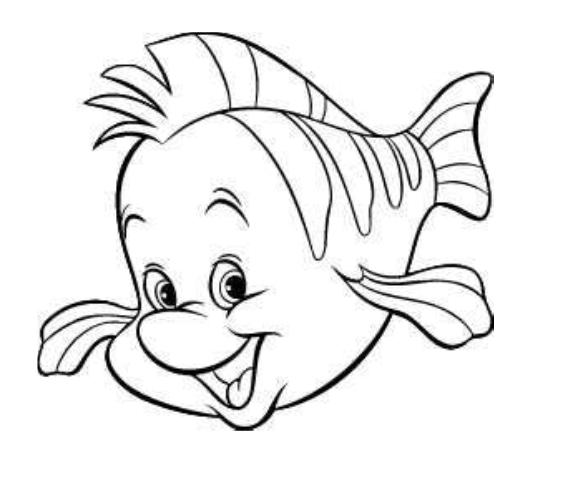 儿童卡通简笔画可爱的胖头鱼[图]--跟我学少儿